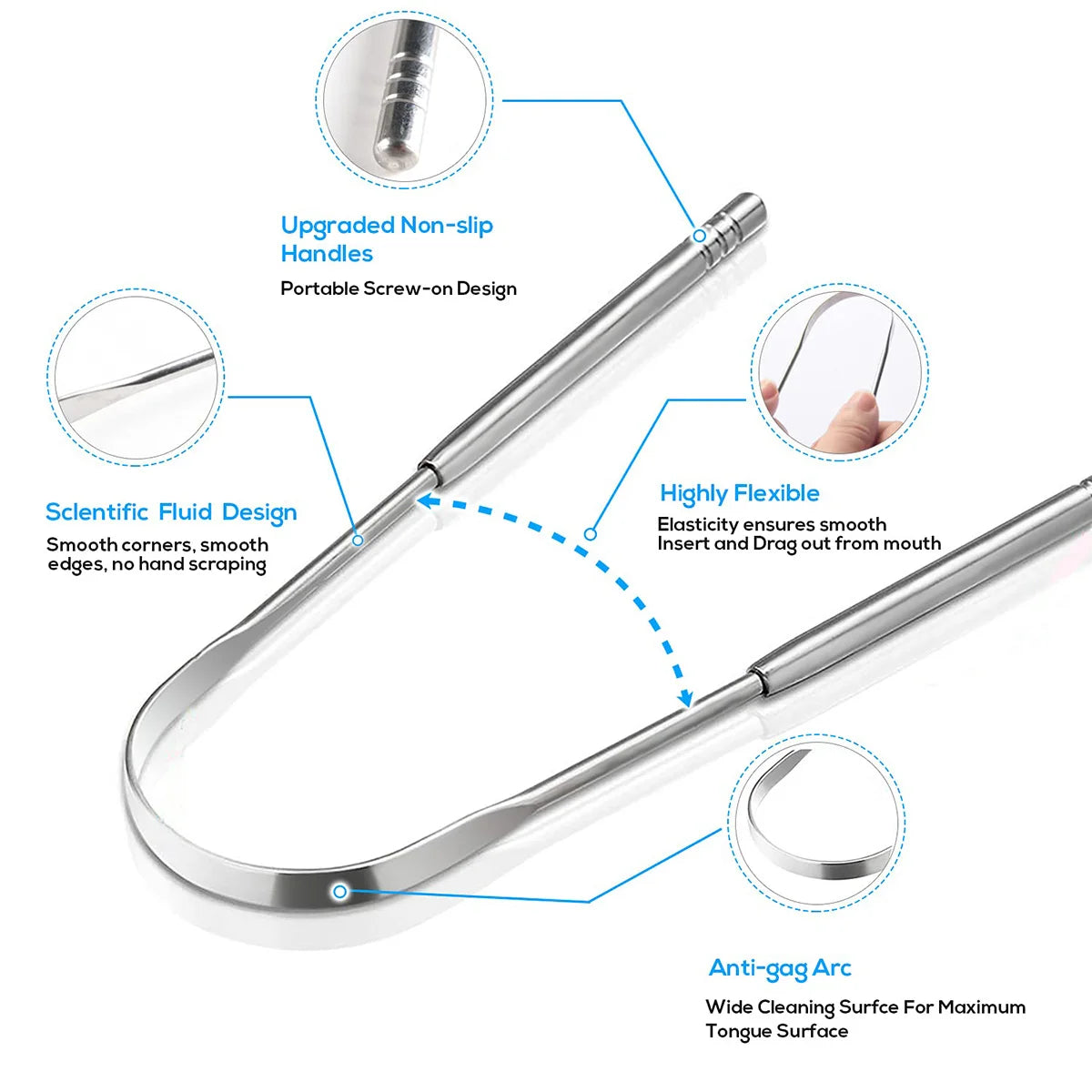 Healthy-Dent Tongue Scraper